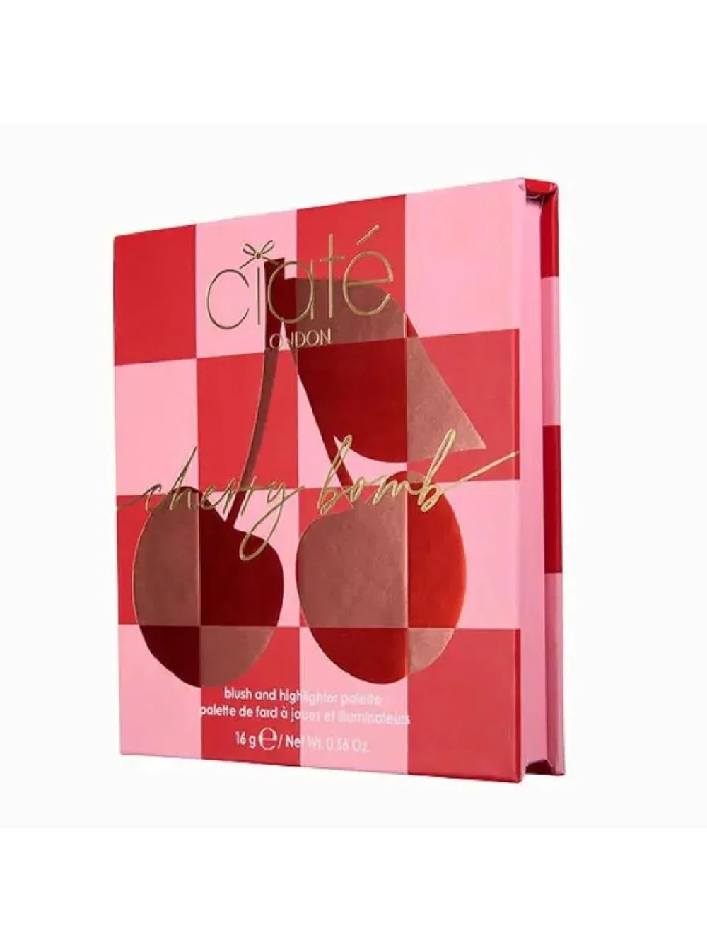 CIATE LONDON Cherry Bomb Blush and Highlighter Palette